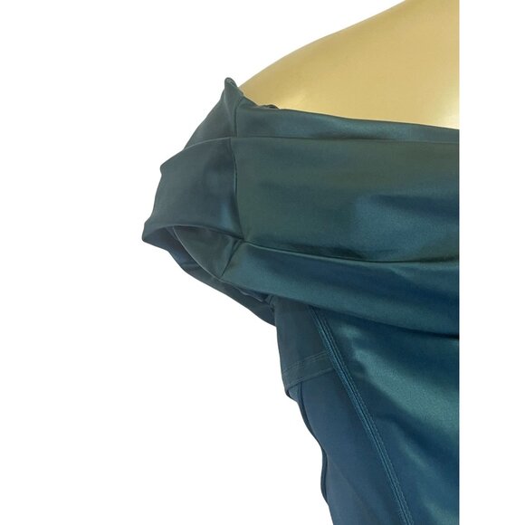 Zacposen Bodycon Back Zipper Girly Glam Dark Green Size 6 Women's Dress - New - Picture 6 of 10